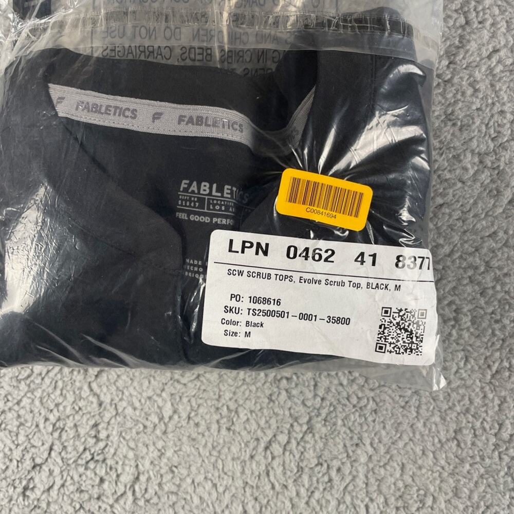 Fabletics Womens Medium Black Polyester Viscose E… - image 13